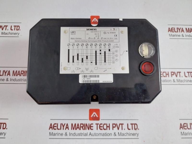 Siemens Oil Burner Controller Lae1/8865, 220-240 V
