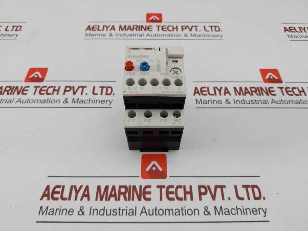 Siemens Overload Relay Motor Protection 3Ru1116-1Fb0 600Vac