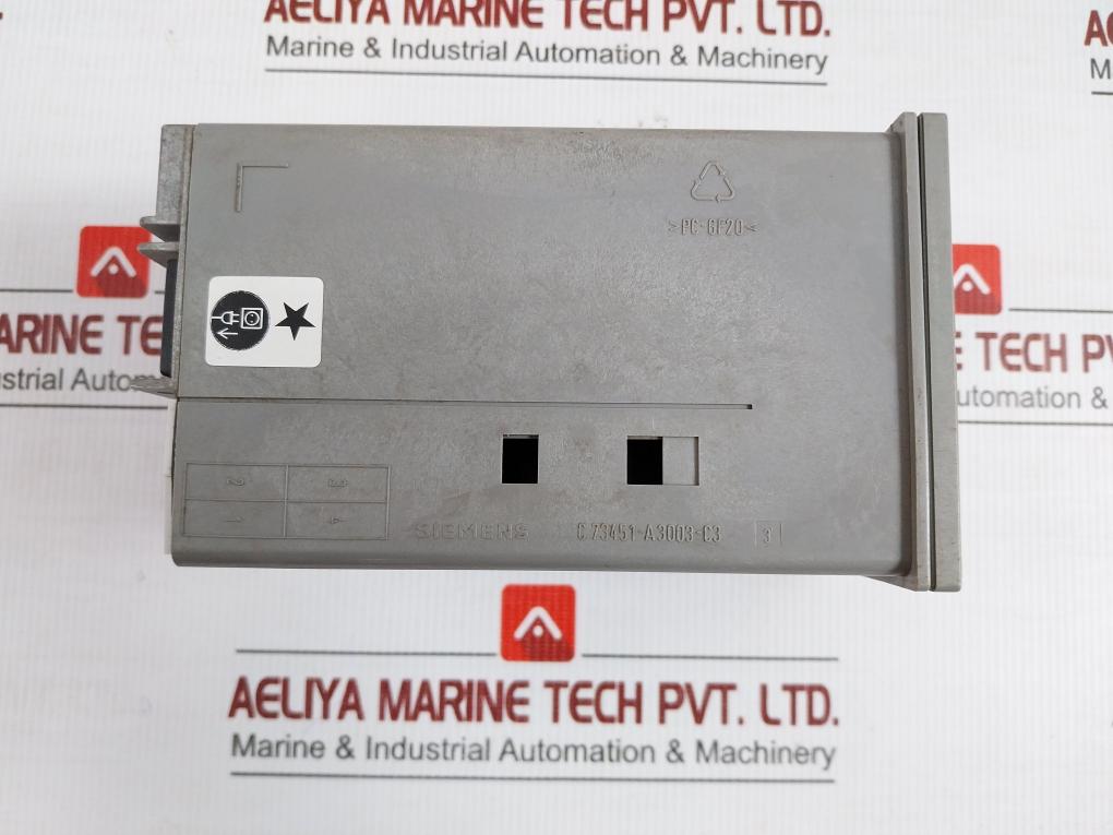 Siemens Process Controller Ac 230V, Max.15W/19Va 50/60Hz 6Dr1900-5