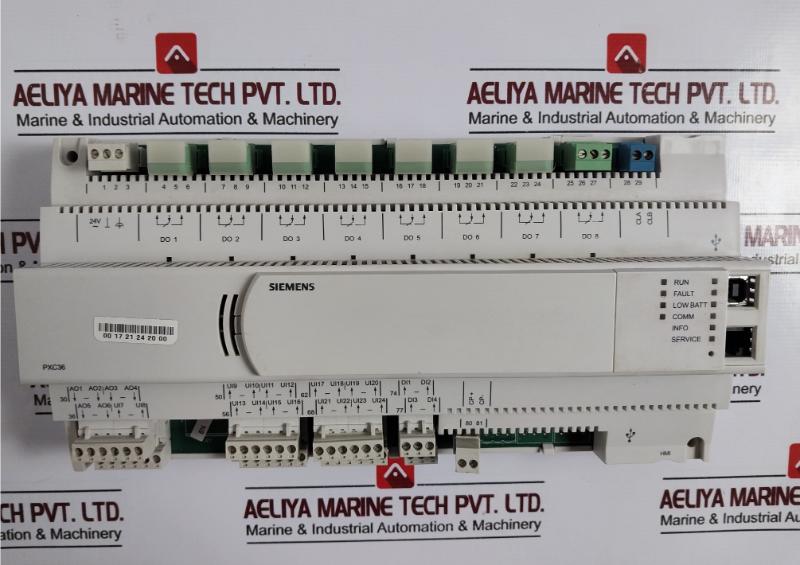 Siemens Pxc36.d Automation Station With 36 Data Points 24vac 35va