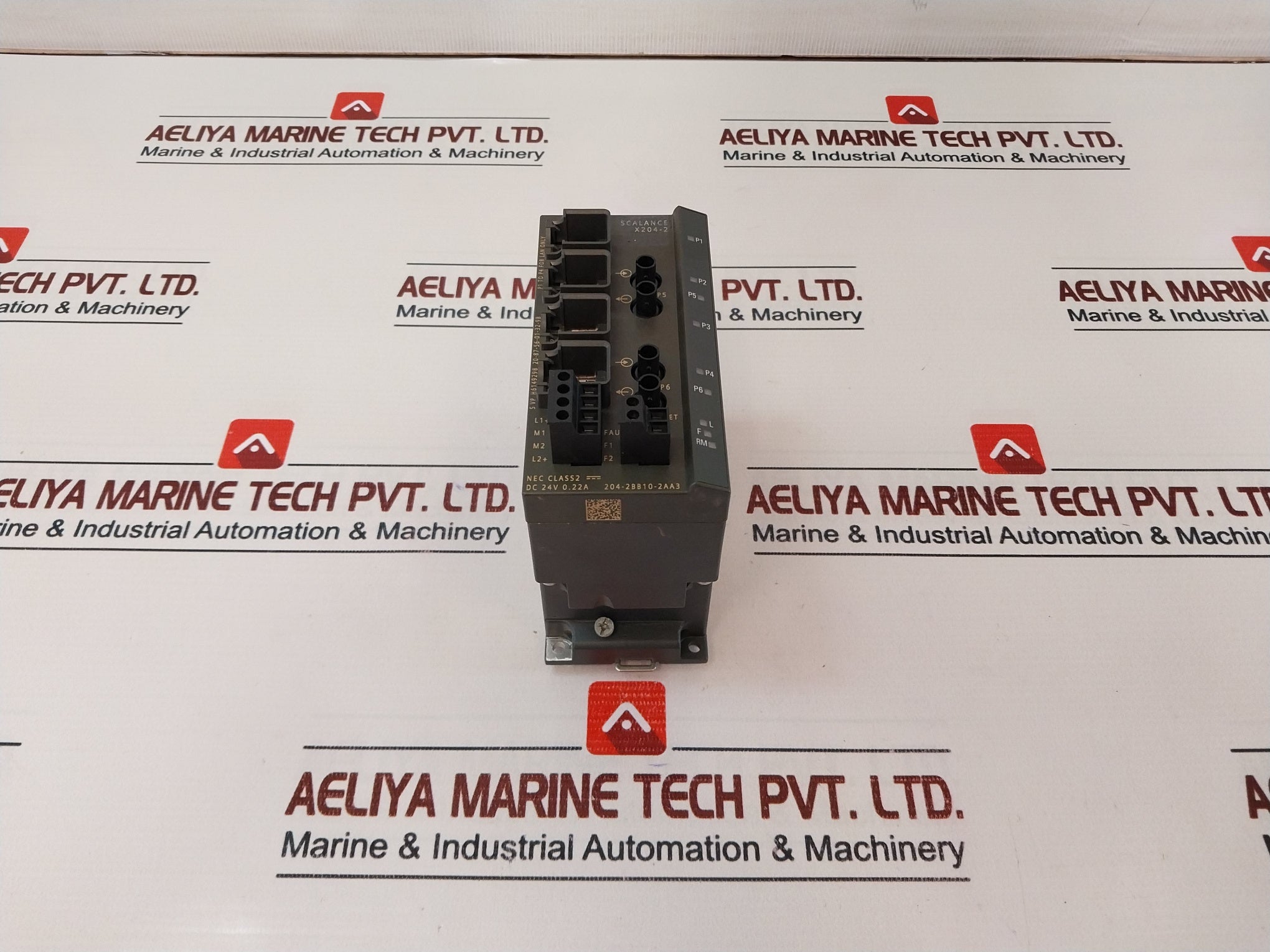 Siemens 6Gk5204-2Bb10-2Aa3 Industrial Ethernet Switch Scalance X204-2