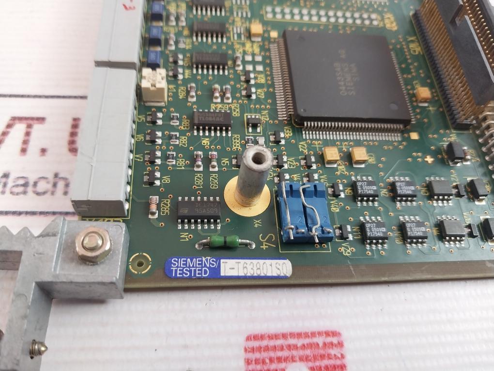 Siemens Se.475401.0000.06 Control Circuit Board