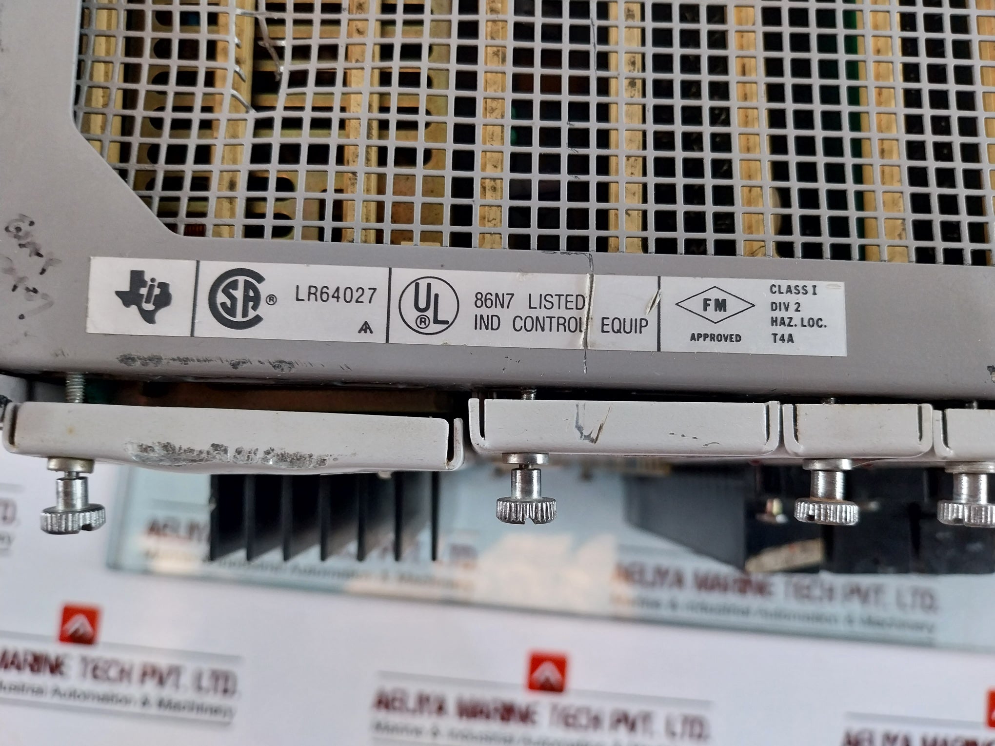 Siemens Simatic 505, 505-6660, 545-1102, 505-6208A, 505-6208B Module Rack