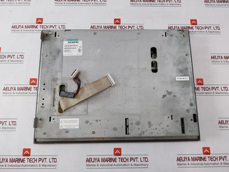 Siemens Simatic A5E03381318 Panel Pc Series P9, 15" Tt 677C 190.168.24.2