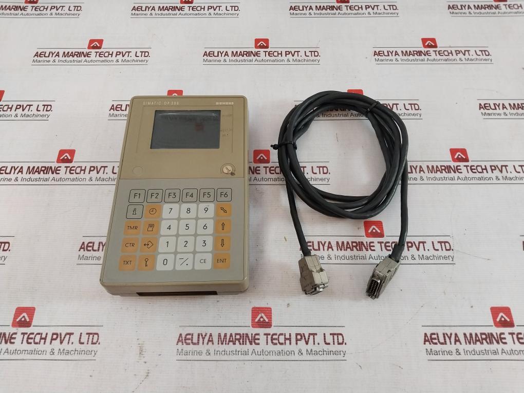 Siemens Simatic Op 396 6Es5 396-0Ua11 Operator Panel Ip40 250V, 0 C - 45 C