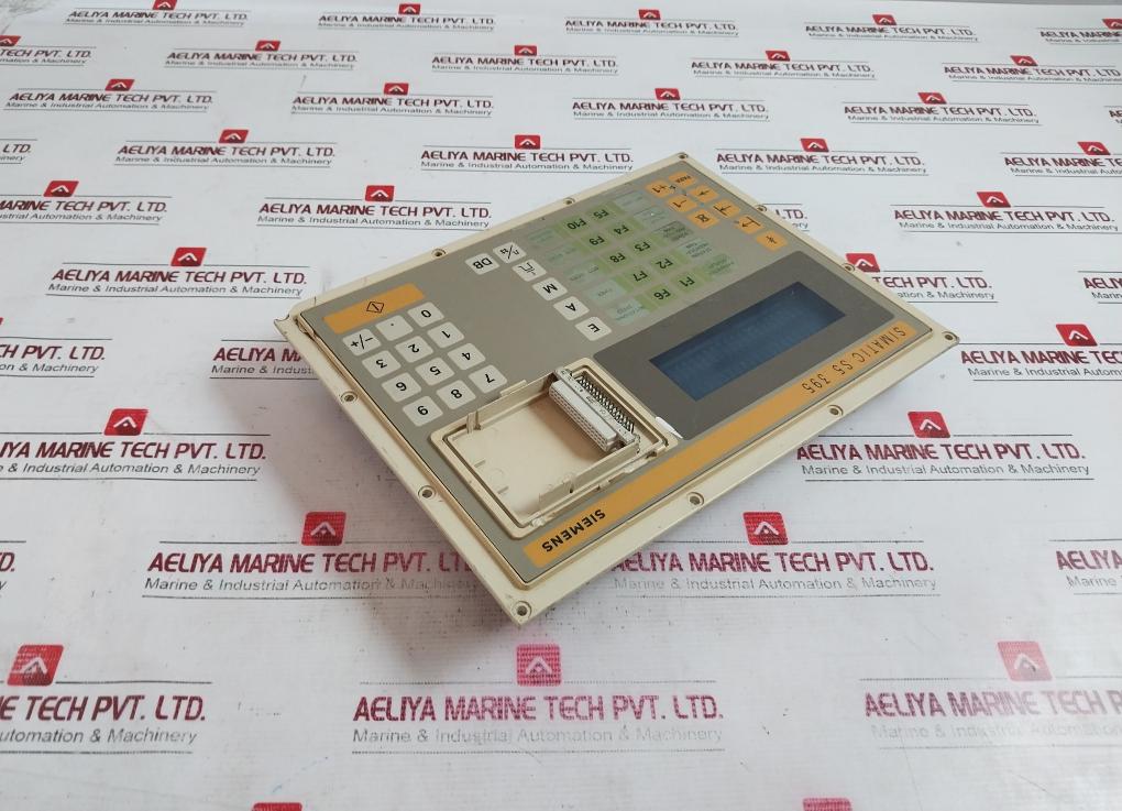 Siemens Simatic S5 Op 395 6Es5395-0Ua31 Operator Panel Interface (Minor Crack)