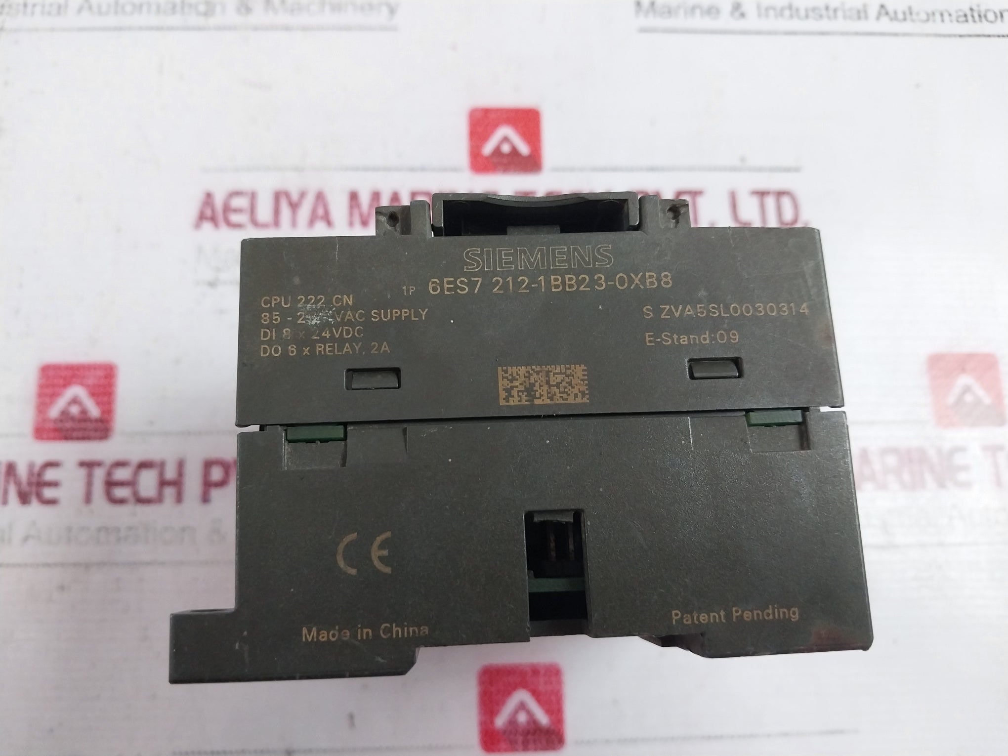 Siemens Simatic S7-200 Cn 1P 6Es7 212-1Bb23-0Xb8 Compact Device Cpu 222 Ac/Dc Relay