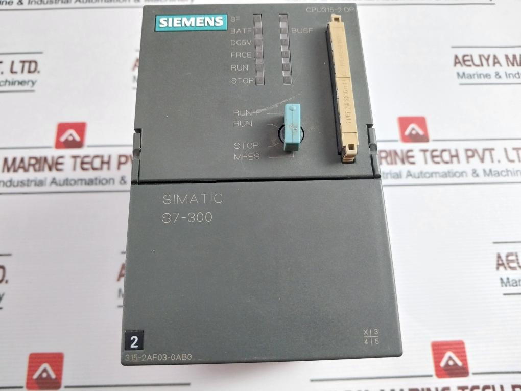 Siemens Simatic S7-300 1P 6Es7 315-2Af03-0Ab0 Power Supply