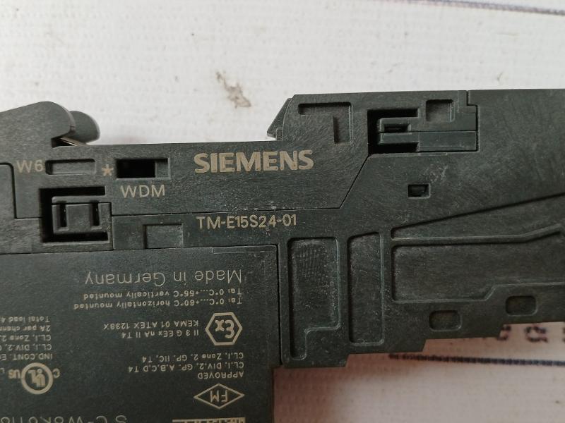 Siemens Simatic S7 6Es7 132-4Bd32-0Aa0 Digital Input Module Dc24V/2A Wdm