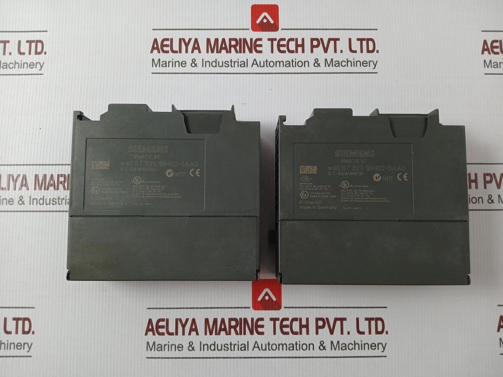 Siemens 6Es7 321-1Bh02-0Aa0 Digital Input Module Simatic S7 Di 16Xdc24V