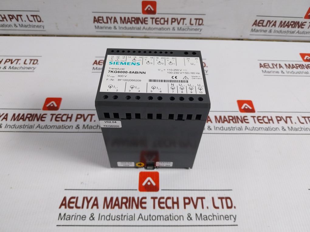 Siemens Simeas T Universal Transducer 100-230V 50/60Hz 7Kg6000-8Ab/Nn