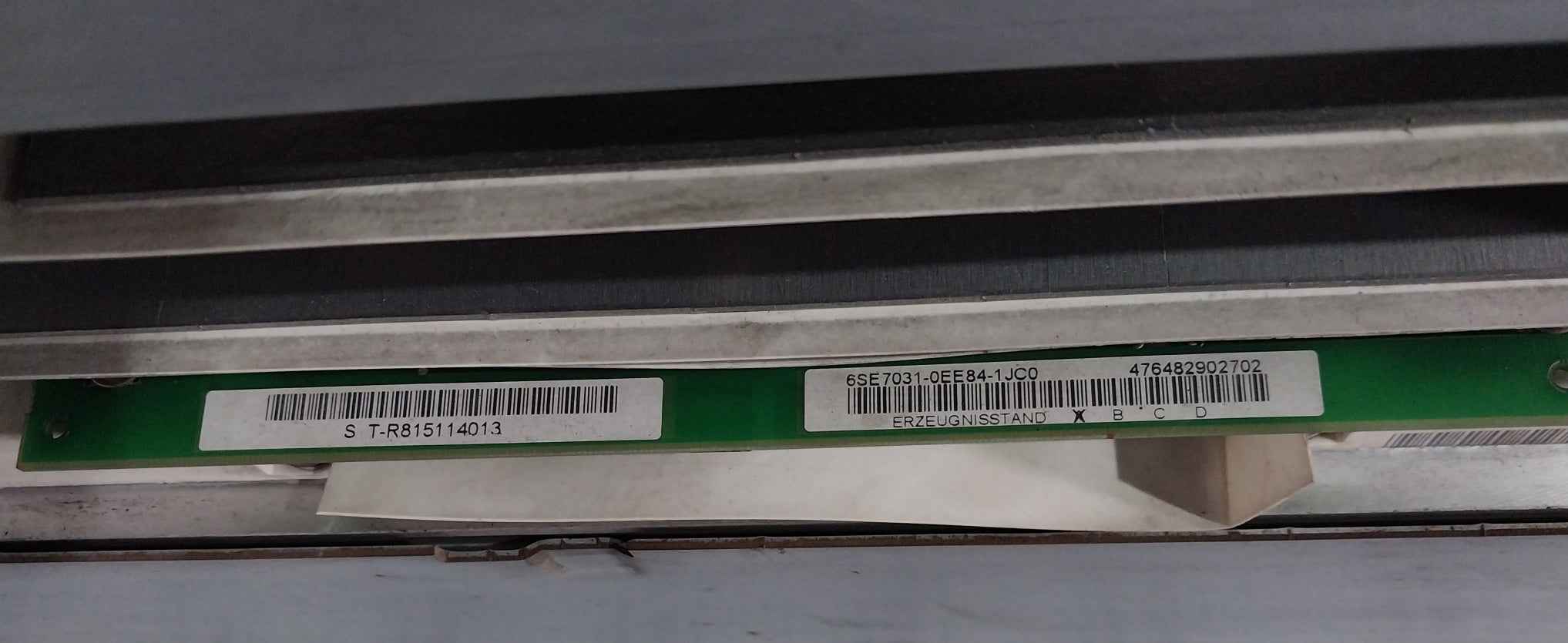 Siemens Simovert Vc 6Se7031-0Te60-z Dc Inverter G91+L30+ Dc 510-650 V 110.0A