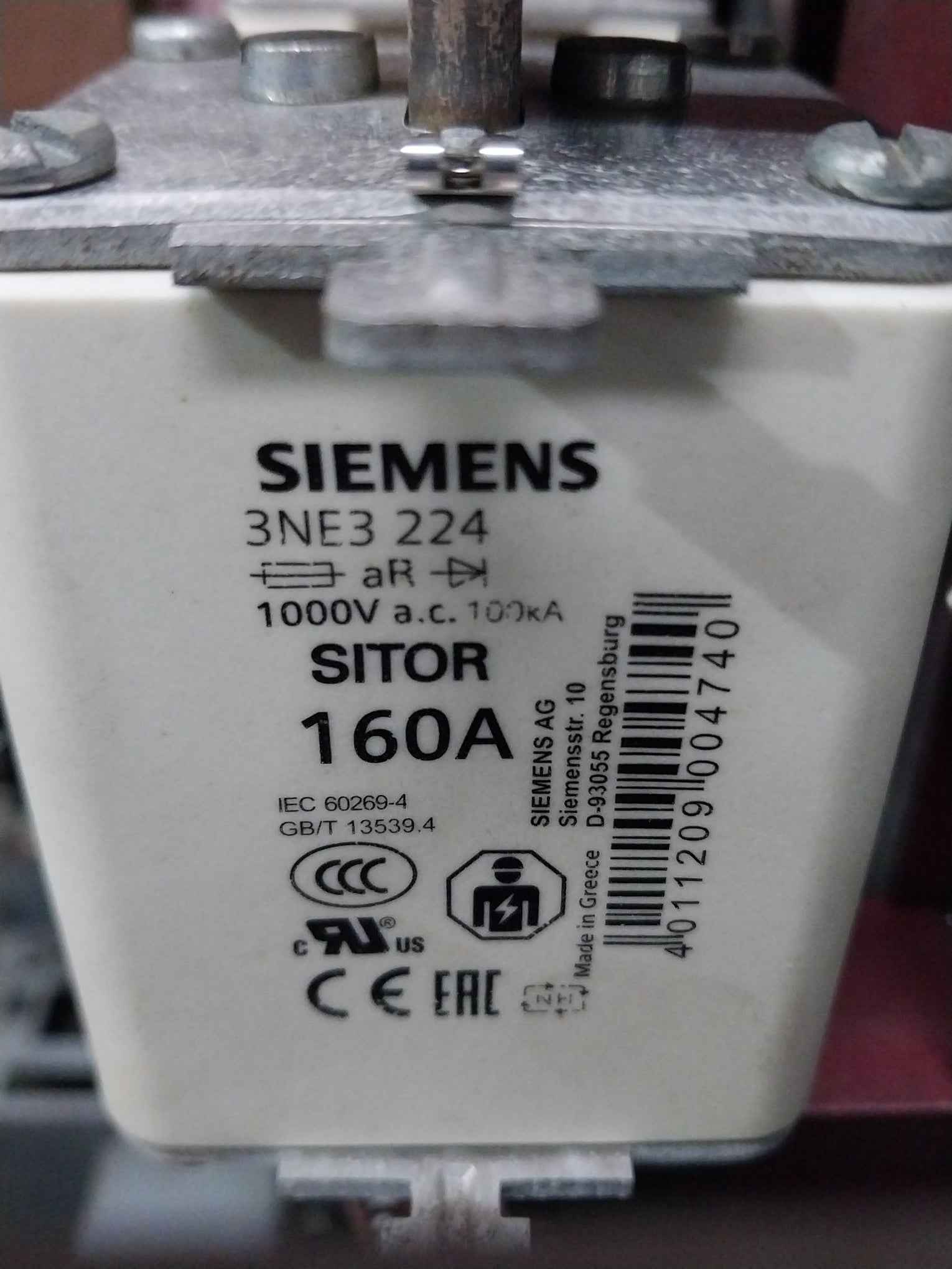 Siemens Simovert Vc 6Se7031-0Te60-z Dc Inverter G91+L30+ Dc 510-650 V 110.0A