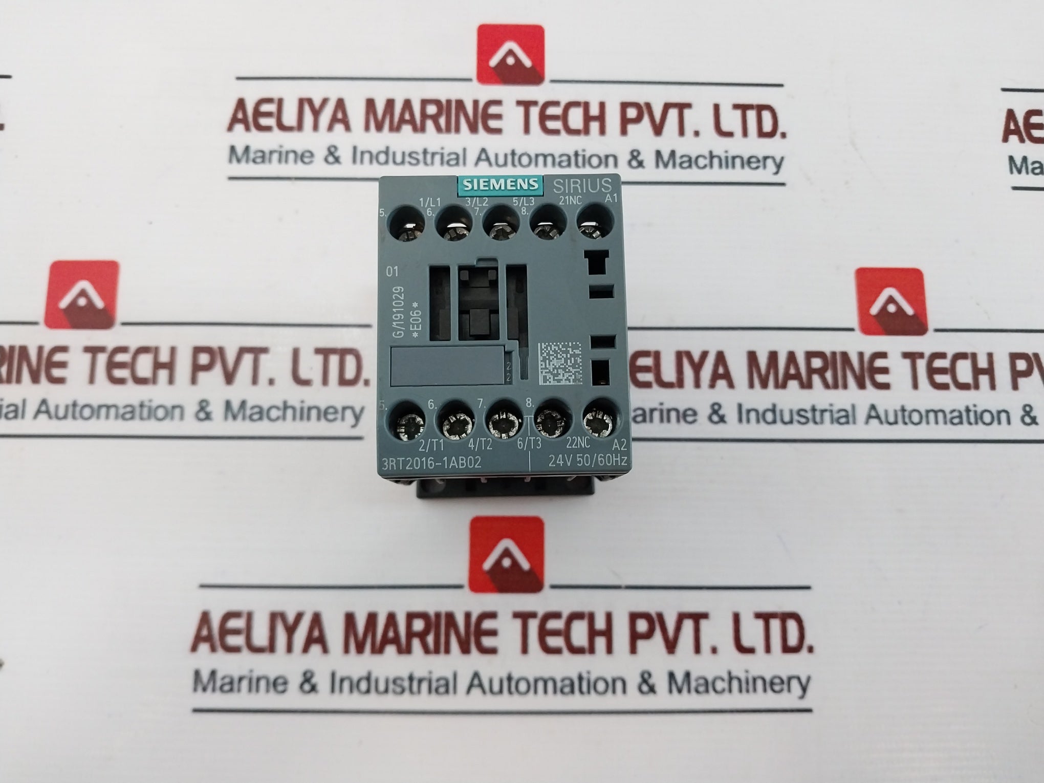 Siemens Sirius 3Rt2016-1Ab02 Contactor 24V 50/60Hz
