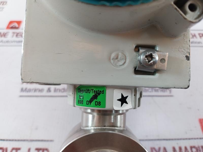 Siemens Sitrans 7Mf4433-1Gy02-2Ac6-z Pressure Transmitter 4-20 Ma Hart Ip65