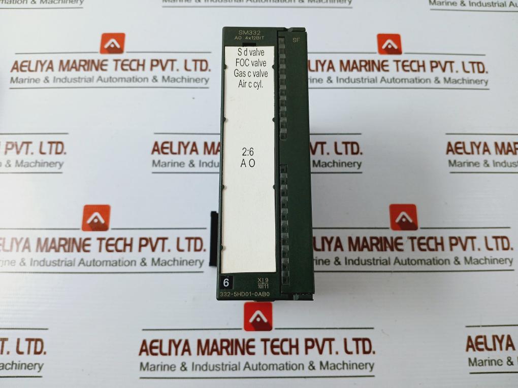 Siemens Sm332 6Es7 332-5Hd01-0Ab0 Analog Output Module