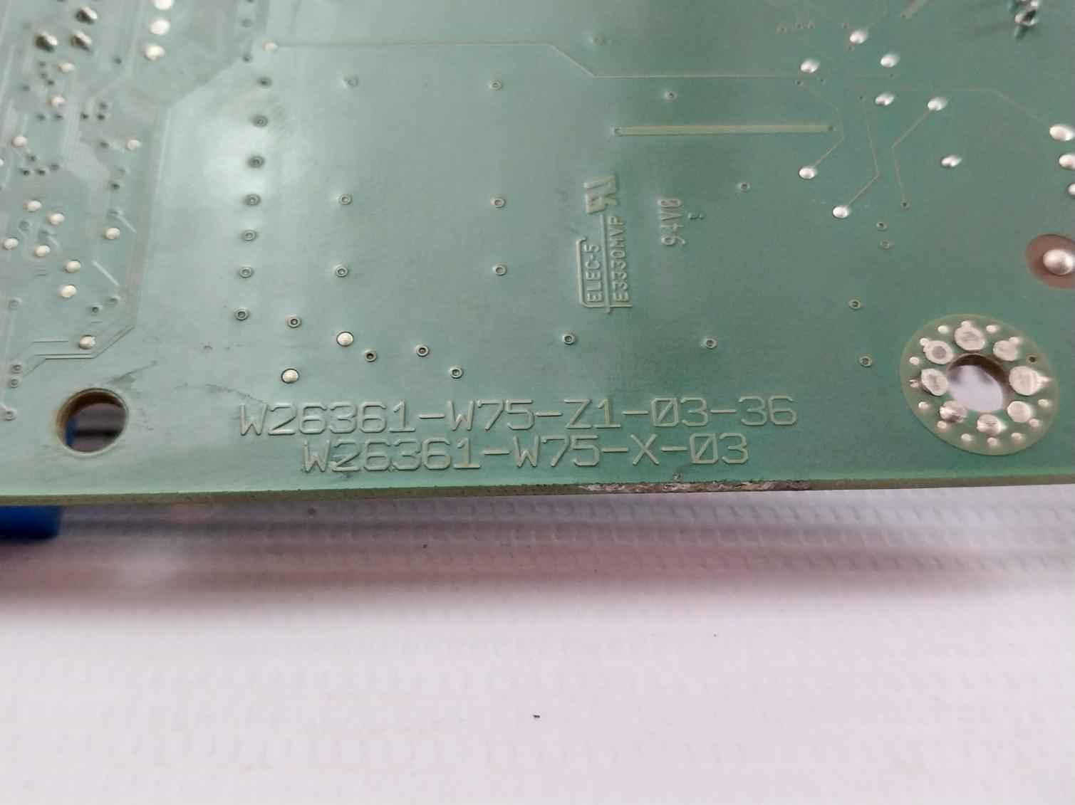 Siemens W26361-w75-z4-03-36 Printed Circuit Board D1688-k32 Gs 1 94V0