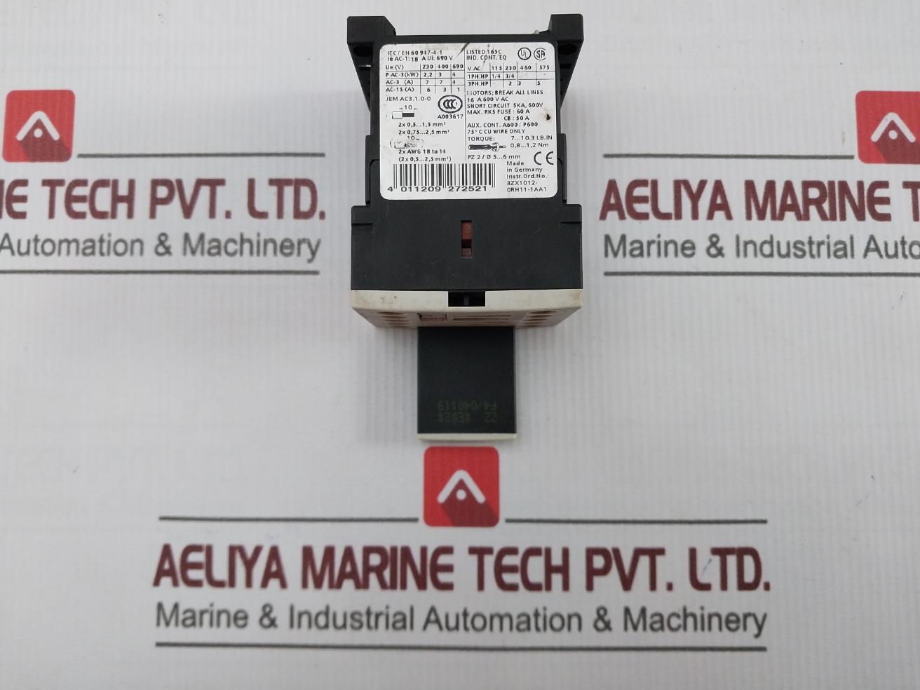Siemens 3Rt1015-1Ap01 Power Contactor