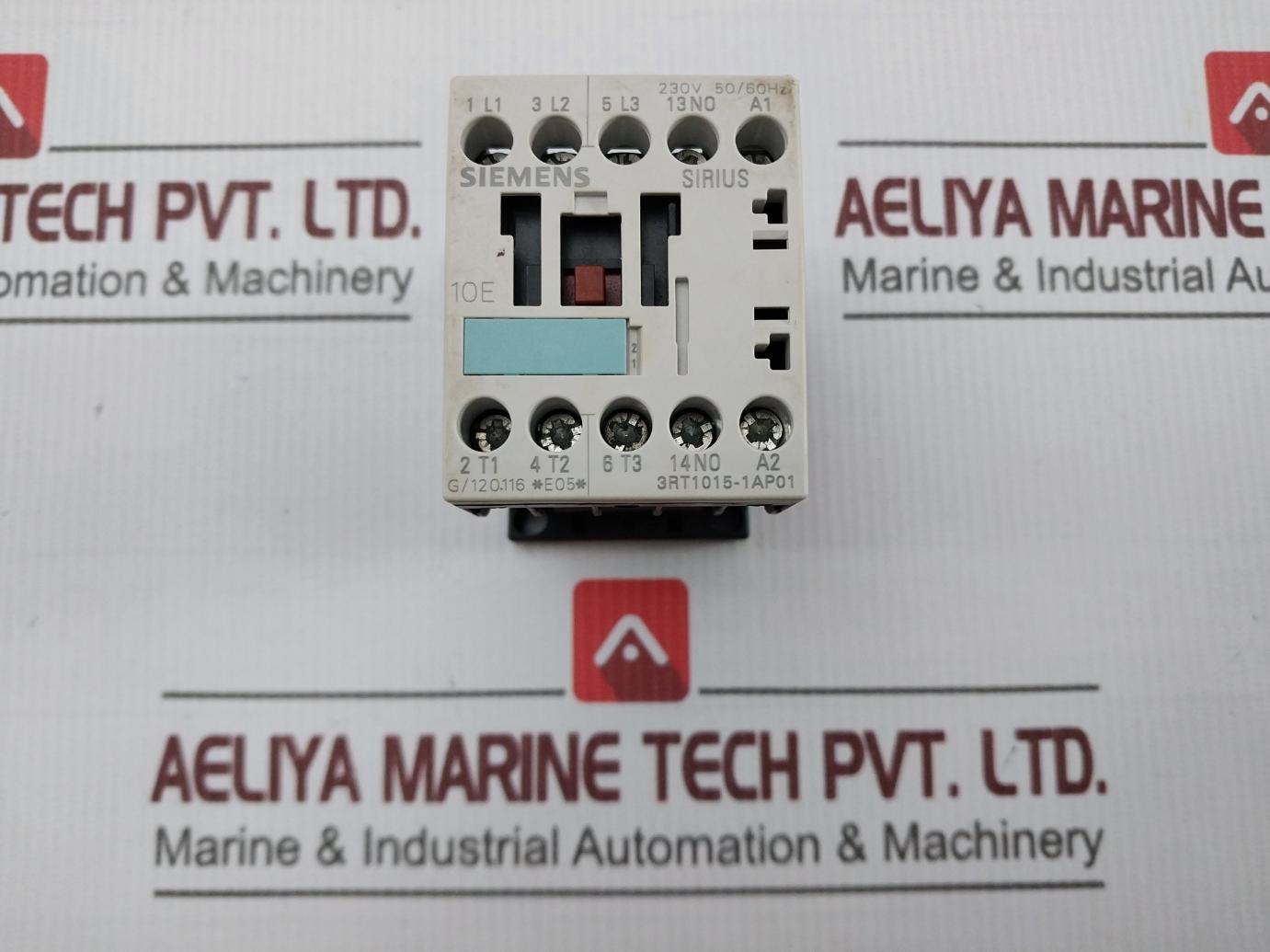 Siemens 3Rt1015-1Ap01 Power Contactor 230Vac