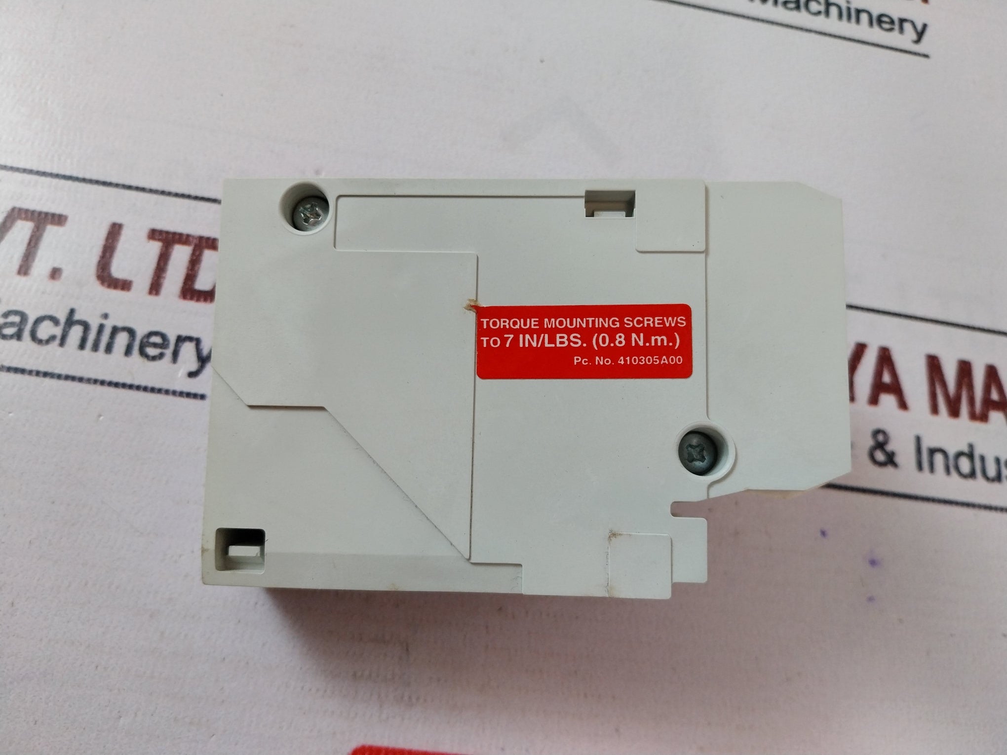 Siemens 3VF9222-1AC10 1 Alarm Switch 4800-1277A00