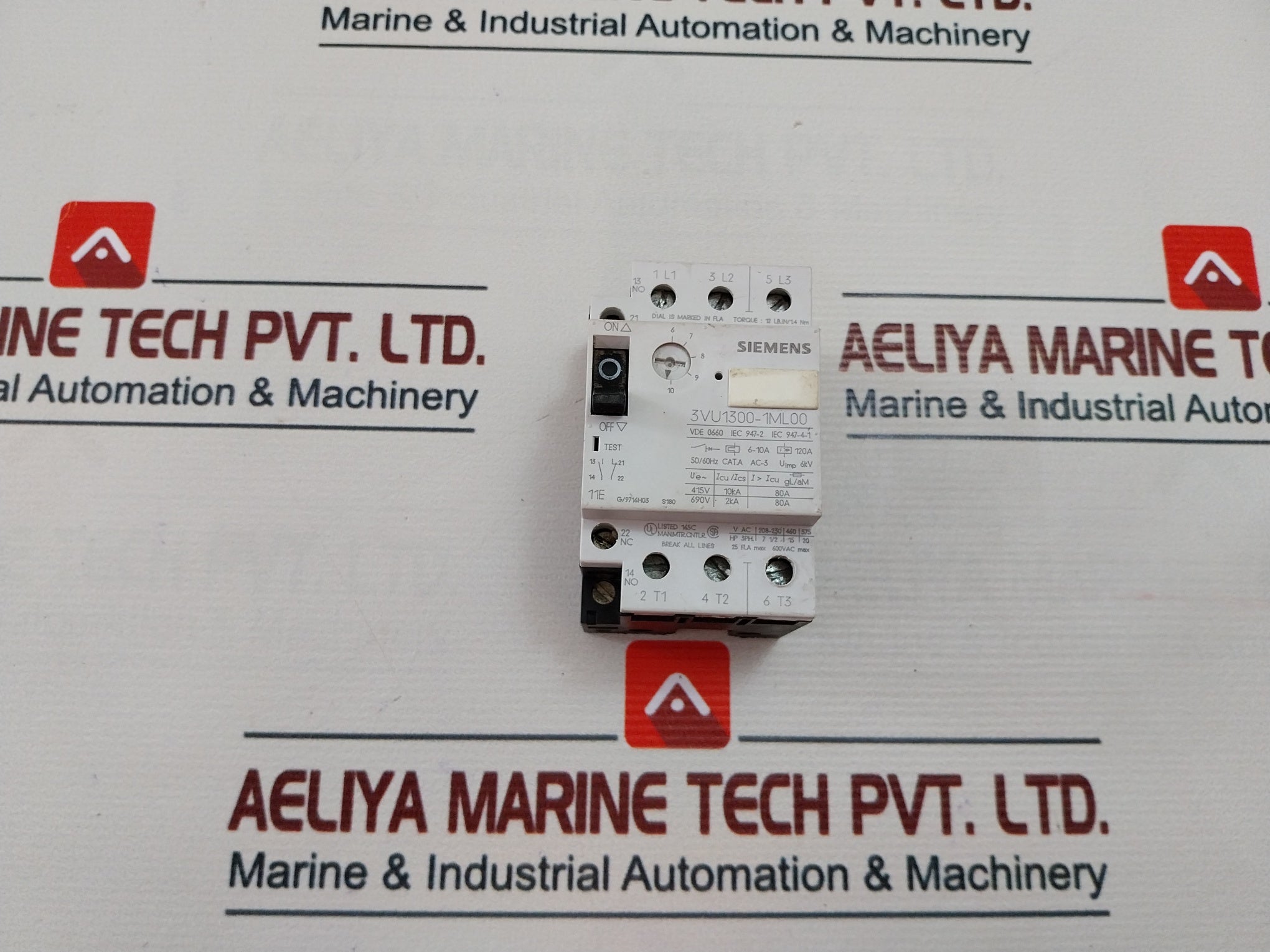 Siemens 3vu1300-1ml00 Circuit Breaker