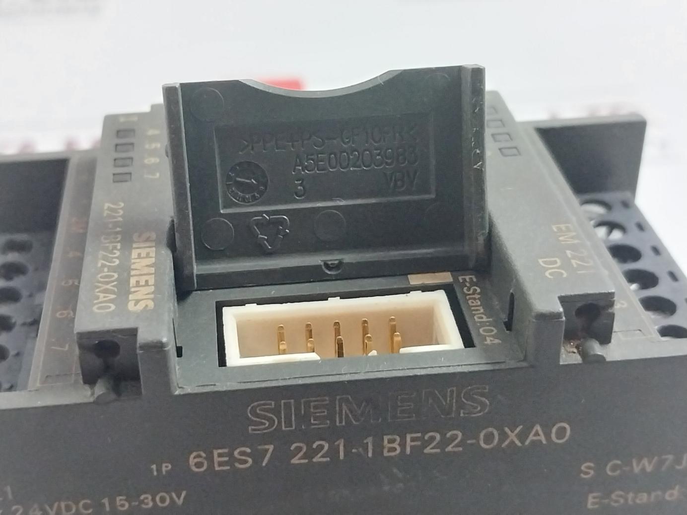Siemens 6Es7 221-1Bf22-0Xa0 Digital Expansion Module 24Vdc