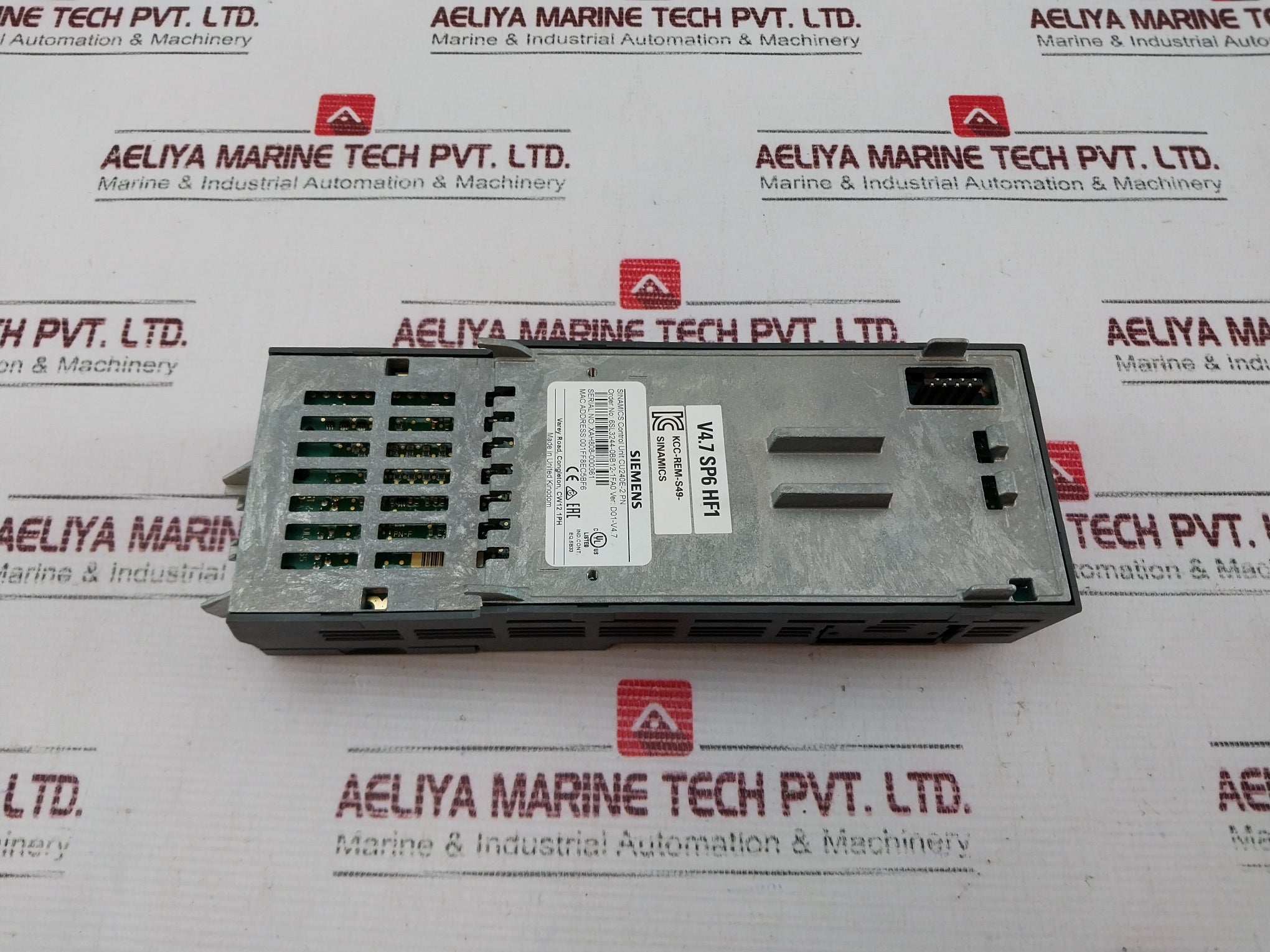 Siemens 6Sl3244-0Bb12-1Fa0 Control Unit