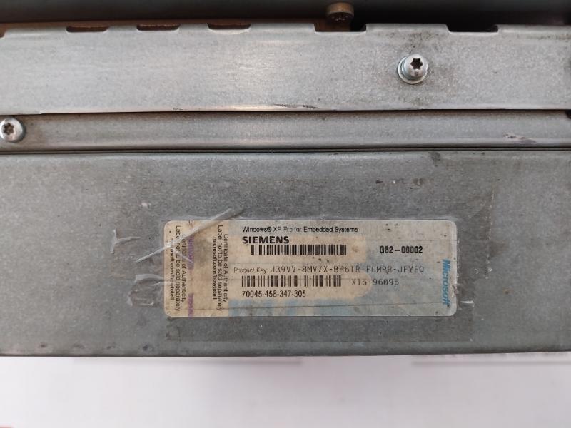 Siemens Simatic Hmi Ipc677C Panel Pc 100-240V/50-60Hz