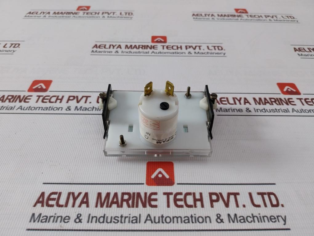 Sifam Analog Ammeter 40-0-40 A, 75-0-75Mv, 5-0-5Ma Nom