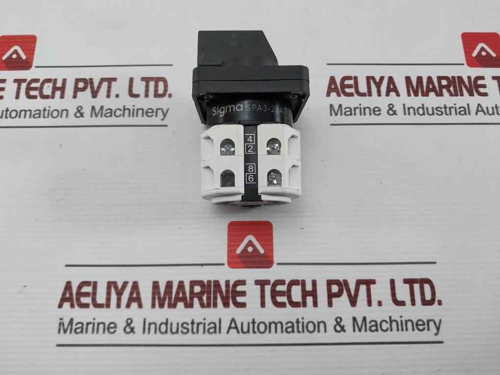 Sigma Spa3-25A Rotary Switch 50-60Hz