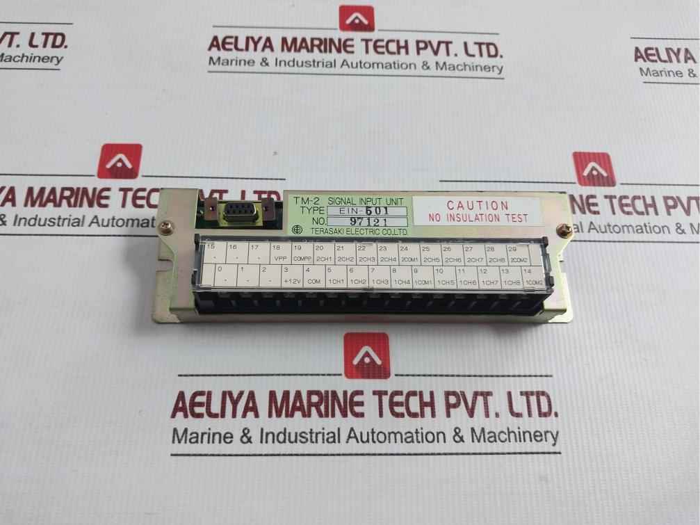 Signal Input Unit Ein-501 Terasaki Electric