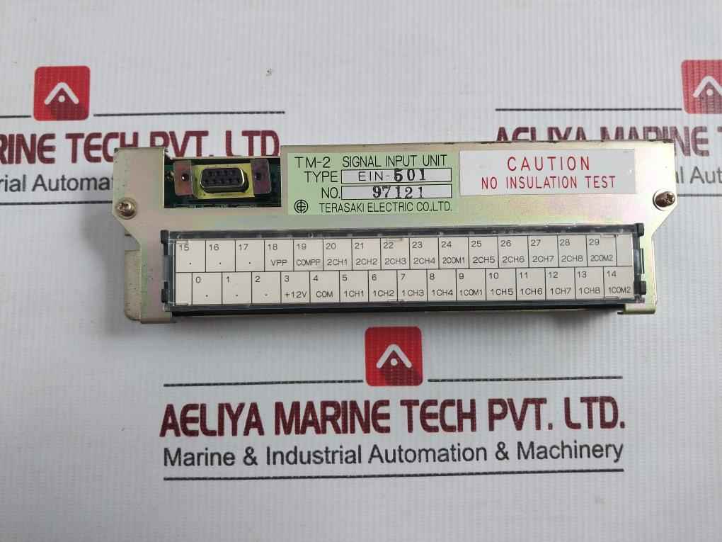 Signal Input Unit Ein-501 Terasaki Electric