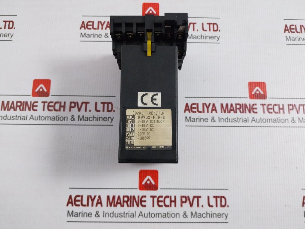 Signal Transmitter 220 Vac 0–10 Ma Part No Kwvs2-fff-h M-system