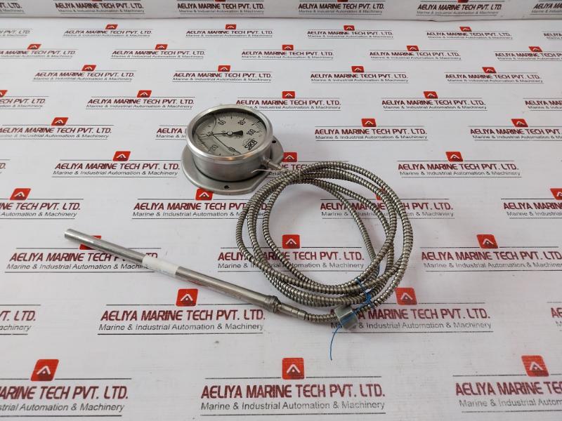 Sika 0 To 100C Industrial Thermometer Kl.1 D-12 Mm Adjustment +/-6%