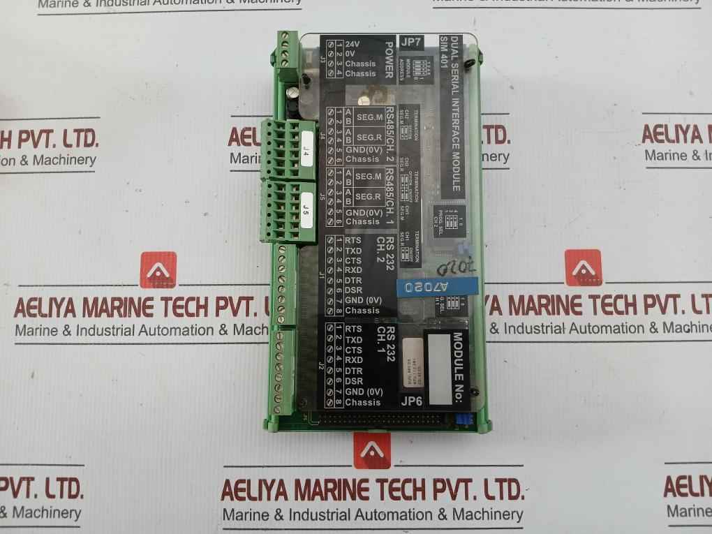 Sim 401 Dual Serial Interface Module Lyngso Marine Rev. 03