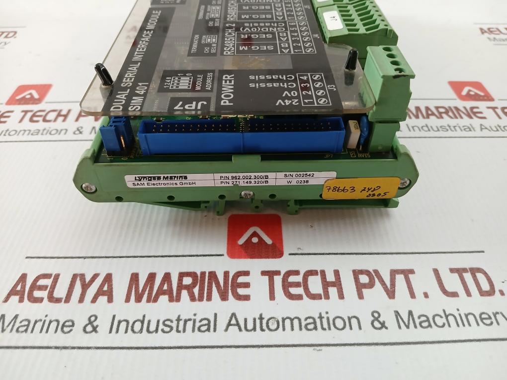 Sim 401 Dual Serial Interface Module Lyngso Marine Rev. 03
