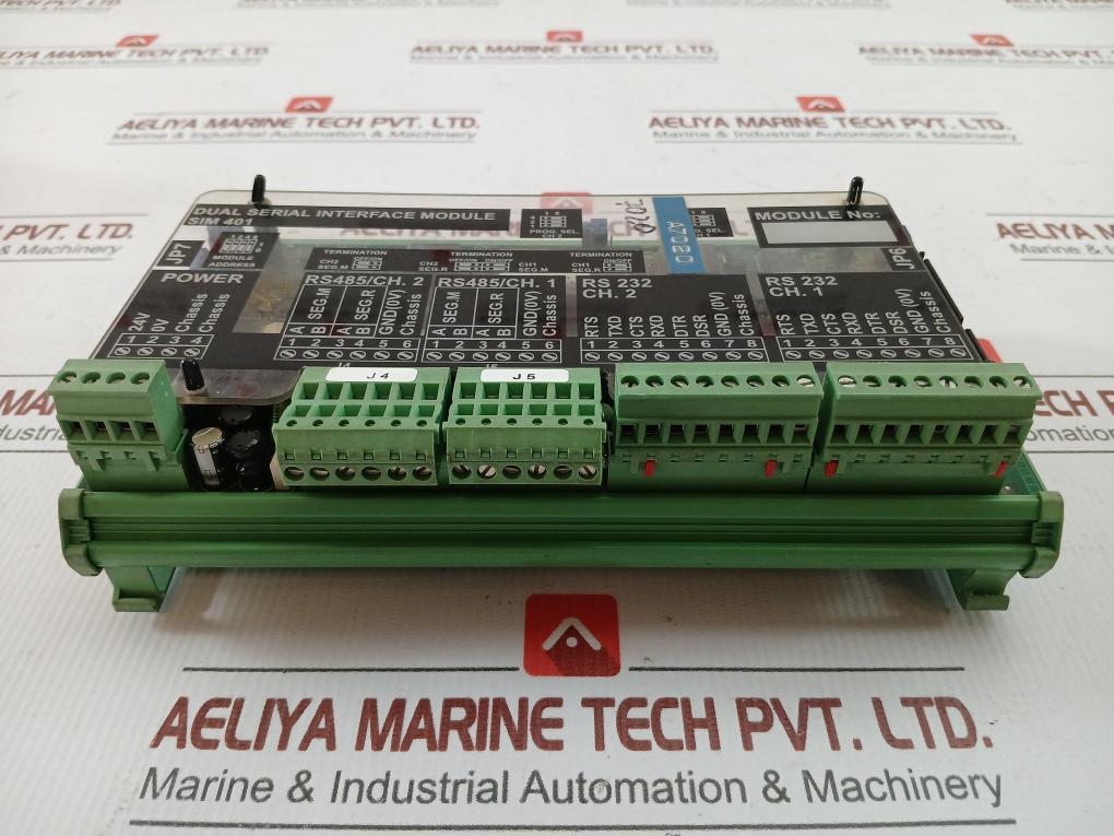 Sim 401 Dual Serial Interface Module Lyngso Marine Rev. 03