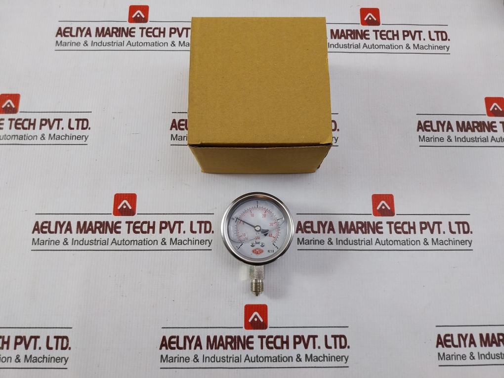 Simga -1 To 3 Bar Bottom Pressure Gauge 14 To 40 Psi