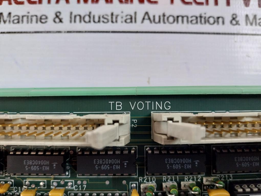 Simrad Albatross 37937588 Tb Voting Interface Circuit Board Panel 37937604 A