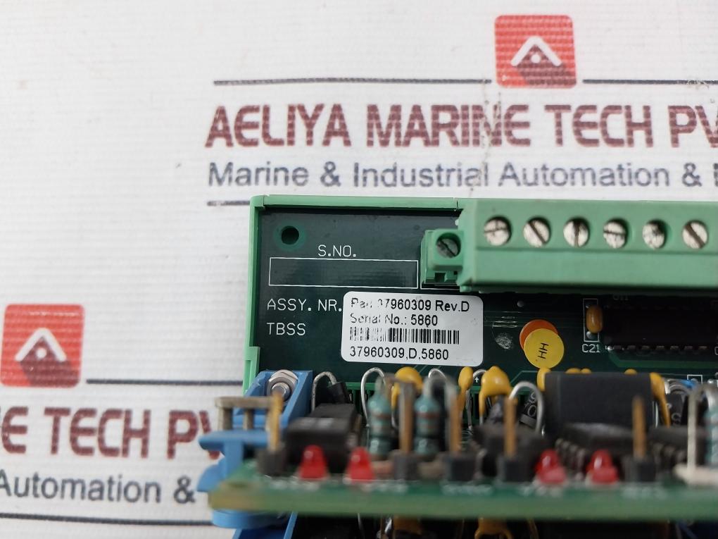 Simrad Norge 37960325 B Interface Circuit Board 37960309 Rev D
