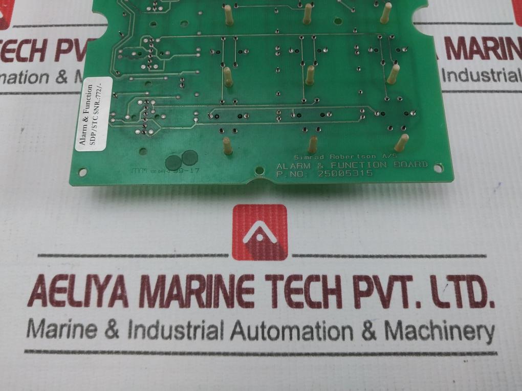 Simrad Robertson 25005315 Alarm & Function Board 99-17