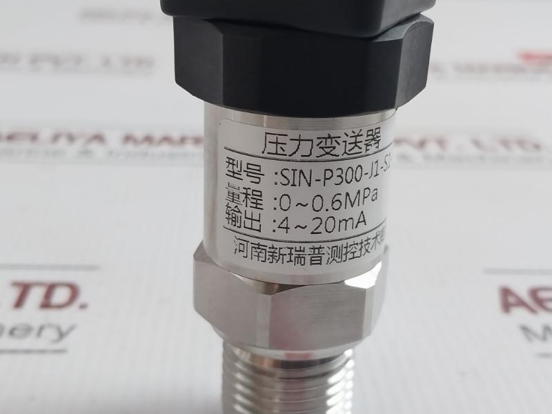 Sin-p300-j1-s1-c2-v1-g2 Pressure Transmitter Henan Xinruipu Dc.24V