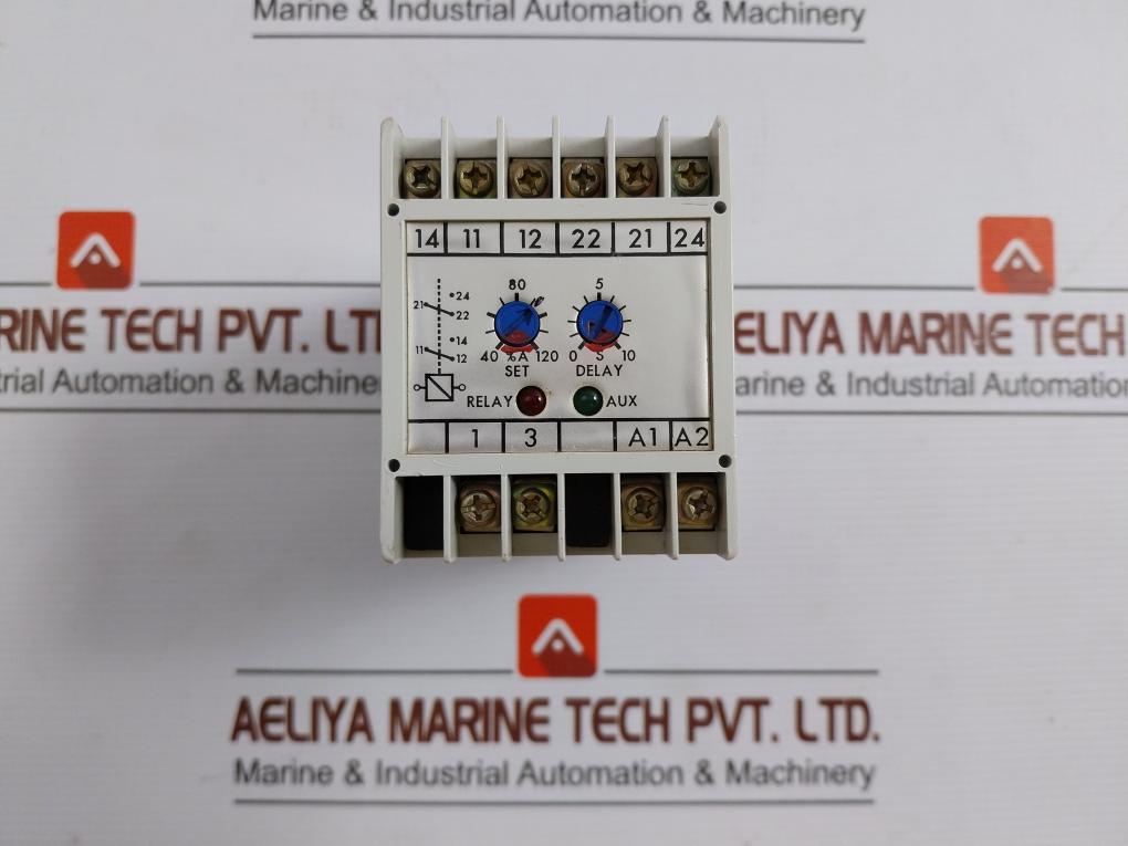Single-Phase-Overcurrent-Relay-5A-230Vac-0-10S-50-60Hz-Multitek-M200-A1O-210320-1