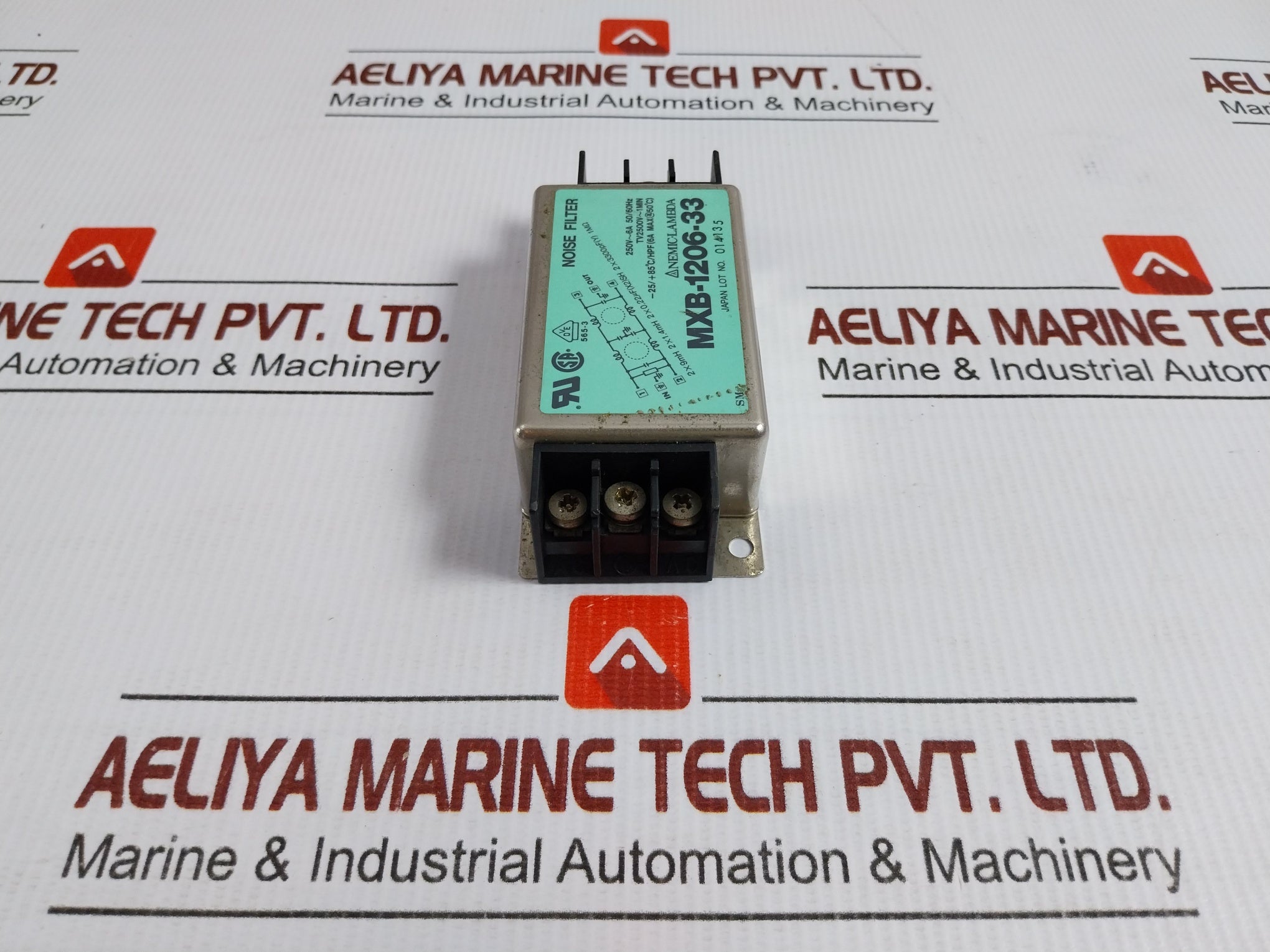 Single-Phase-Power-Line-Noise-Filter-250v-6a-50-60hz-Nemic-Lambda-Mxb-1206-33-6