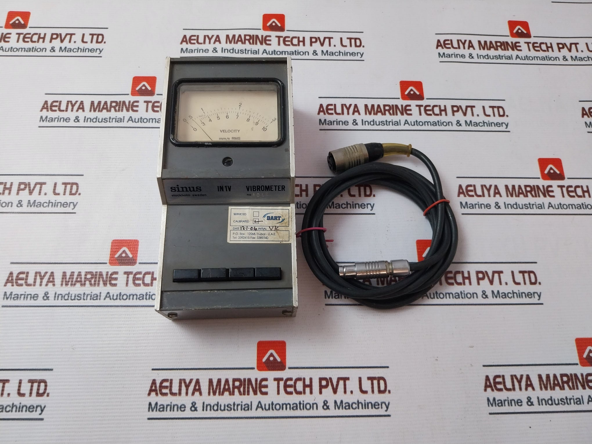 Sinus Electronics Vibrometer 0-10 Mm/S
