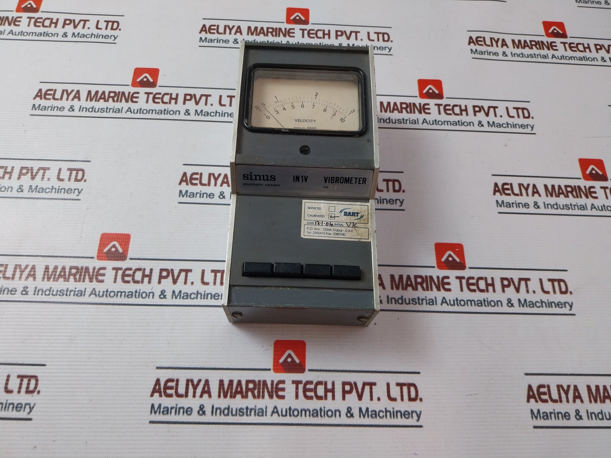 Sinus Electronics Vibrometer 0-10 Mm/S