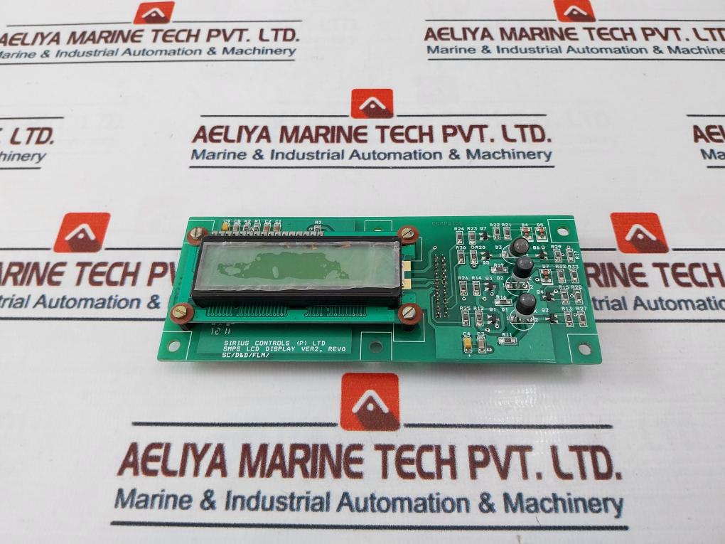 Sirius Controls SMPS LCD Display Board VER2, REV0 SC/D&D/FLM