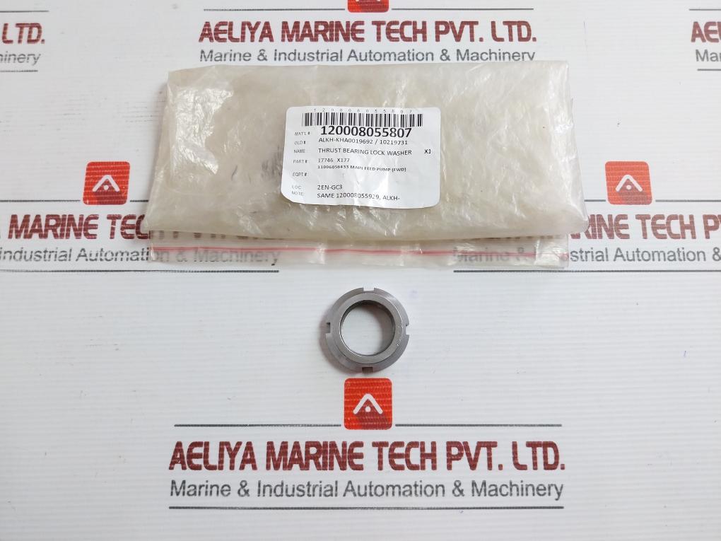 Skf 17746 X177 Thrust Bearing Lock Washer N-05