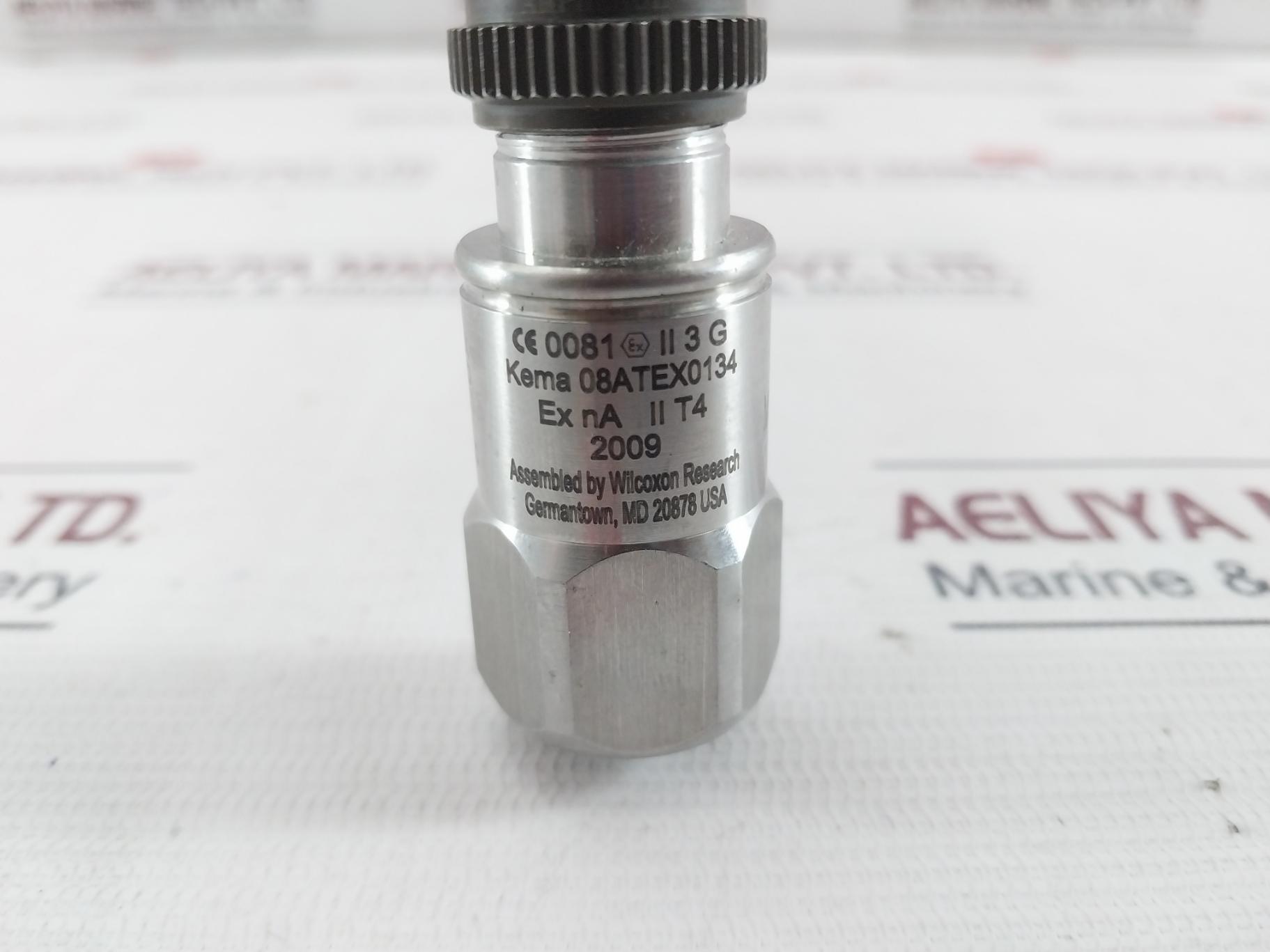 Skf Cmss786A-d2 Vibration Sensor With Cable Rev.R 3M Mil-c-17 Ojud5