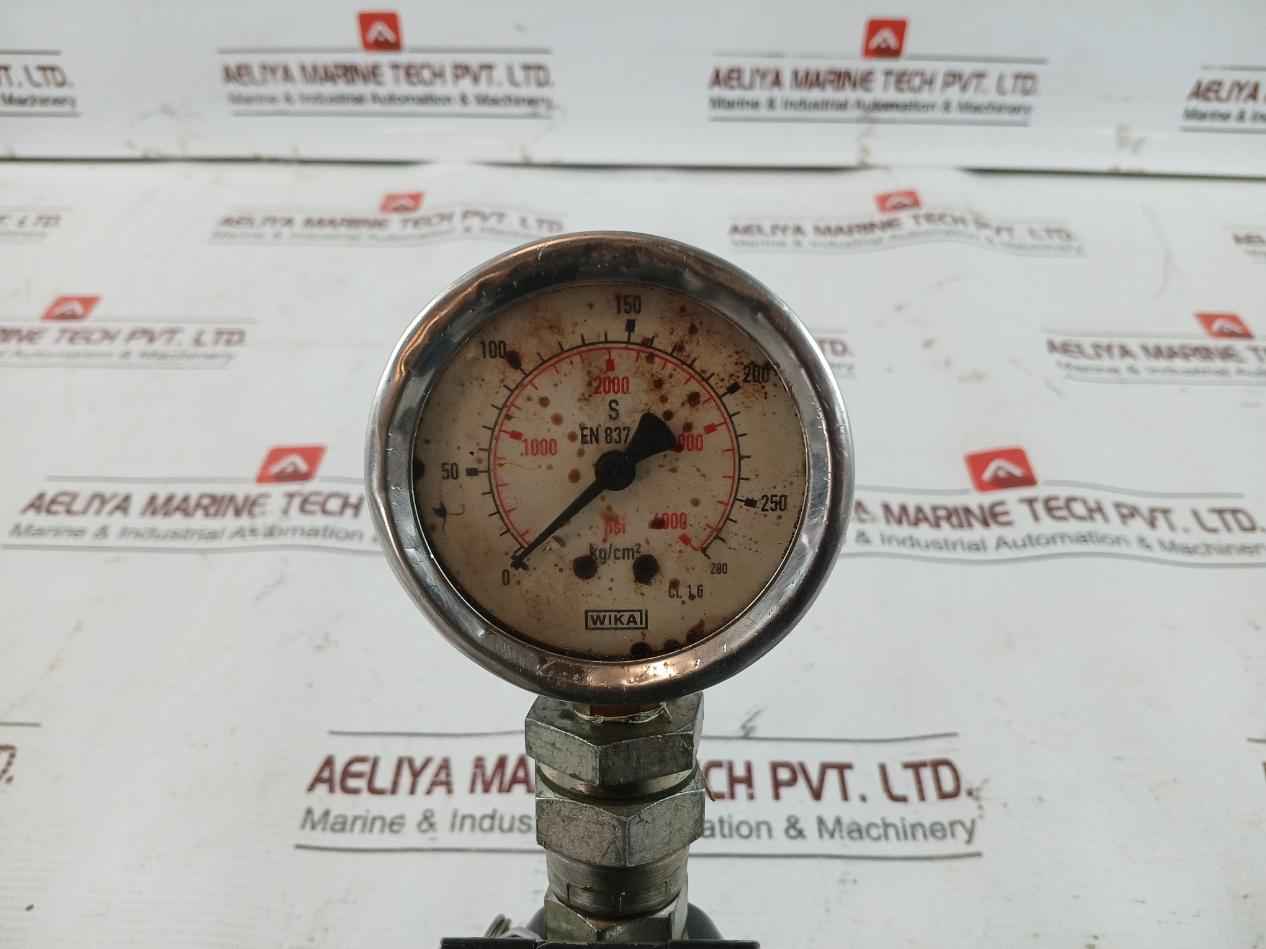 Skf Tmjl 50 Hydraulic Pump With Wika Gauge 50Mpa 7250 Psi Set